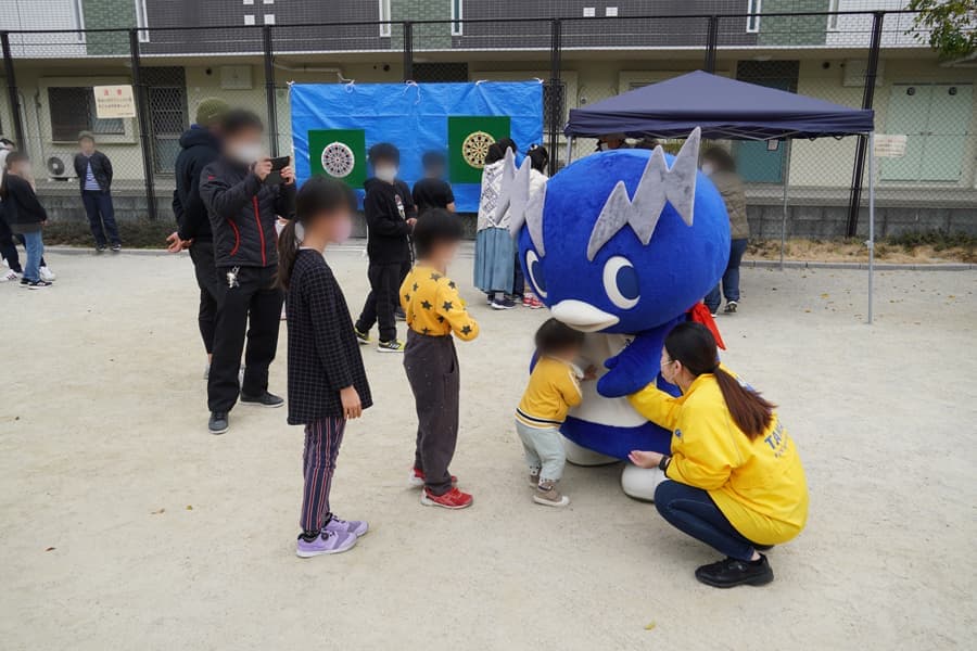 地域行事への参加(中尾3区ふれあいフェスタ)